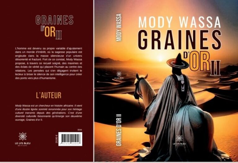 Livre : Annonce de la sortie de « Graines d’or II » de Mody Wassa